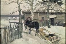 The Russian Winter, 1900-10-Konstantin A. Korovin-Giclee Print