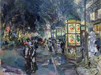 Parisian Street Scene-Konstantin A. Korovin-Giclee Print