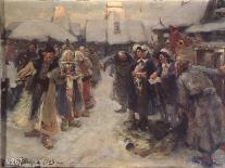 The Foreigners in Muscovy, 1903-Konstantin Alexandrovich Veshchilov-Mounted Giclee Print
