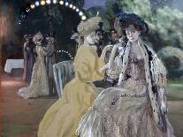 Illustration for Book Le Livre De La Marquise-Konstantin Andreyevich Somov-Giclee Print