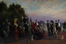 Departing for the War, 1888-Konstantin Apollonovich Savitsky-Framed Giclee Print