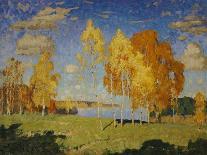 Autumn Landscape, 1920-Konstantin Ivanovich Gorbatov-Giclee Print
