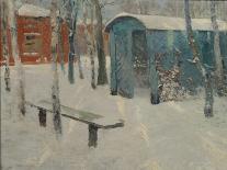 Winter, Sledge Driving-Konstantin Konstantinovich Pervukhin-Giclee Print