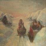 Early Snow-Konstantin Konstantinovich Pervukhin-Giclee Print