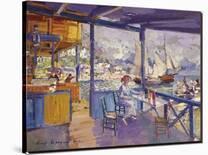 Pier in Gurzuf, 1914-Konstantin Korovin-Framed Giclee Print