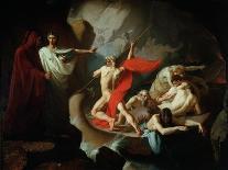 Charon Conveying the Souls of the Dead Across the Styx, 1860-Konstantin Petrovich Pomerantsev-Giclee Print