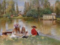 Children by the Lake-Konstantin Yegorovich Makovsky-Giclee Print
