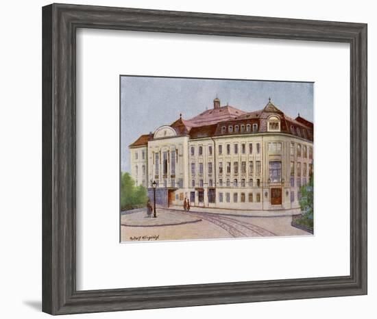 Konzerthaus in the Lothringerstrasse, Vienna-null-Framed Art Print