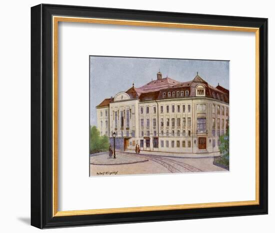 Konzerthaus in the Lothringerstrasse, Vienna-null-Framed Art Print