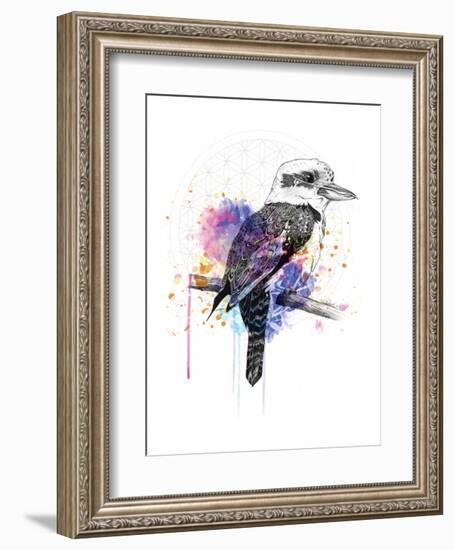 Kookaburra-Karin Roberts-Framed Art Print