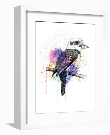 Kookaburra-Karin Roberts-Framed Art Print