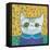 Kooky Cat II-Melissa Averinos-Framed Stretched Canvas