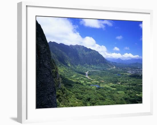 Koolau Range Landscape-James Randklev-Framed Photographic Print