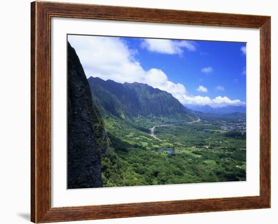 Koolau Range Landscape-James Randklev-Framed Photographic Print