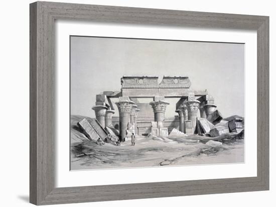 Koom-Ombos, Egypt, 1843-George Moore-Framed Giclee Print