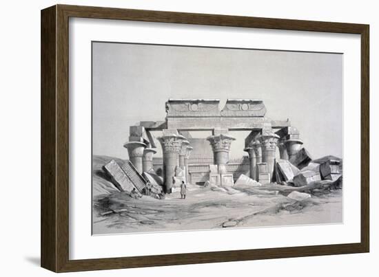 Koom-Ombos, Egypt, 1843-George Moore-Framed Giclee Print