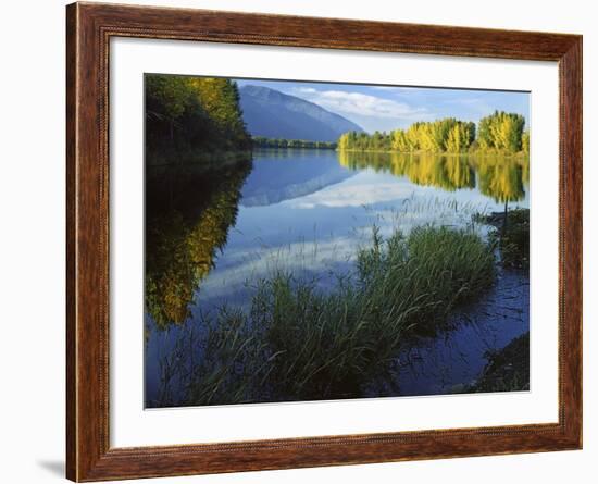 Kootenai River, Kootenai National Wildlife Refuge, Idaho, USA-Charles Gurche-Framed Photographic Print