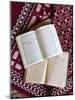 Koran in the Al Minitrib Fort Mosque, Sharqiya Region, Oman-Walter Bibikow-Mounted Photographic Print