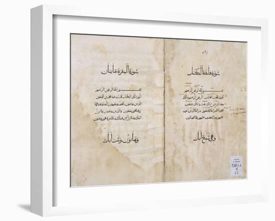 Koran Printed in Arabic, 1537-P. & A. Baganini-Framed Giclee Print