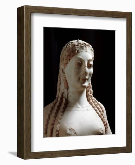 Kore, known as Kore Wearing a Peplos-null-Framed Photographic Print