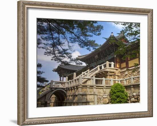 Korea, Gyeongsangbuk-Do, Gyeongju, Bulguksa Temple-Jane Sweeney-Framed Photographic Print