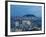 Korea, Gyeongsangnam-Do, BUSAn, View of Harbour and Lotte Tower from BUSAn Tower-Jane Sweeney-Framed Photographic Print