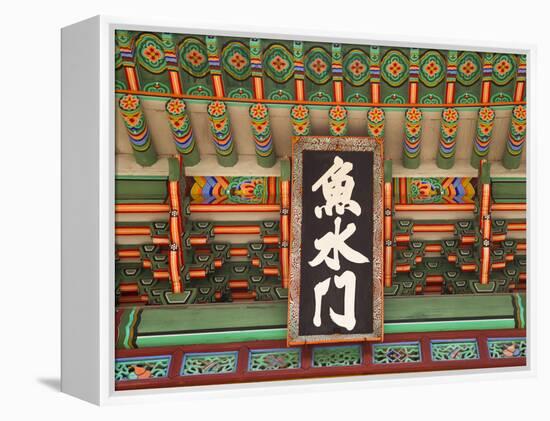 Korea, Seoul, Changdeokgung Palace,-Jane Sweeney-Framed Premier Image Canvas