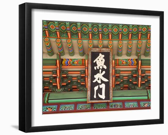 Korea, Seoul, Changdeokgung Palace,-Jane Sweeney-Framed Photographic Print