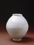 Full Moon' Jar, Early 17th Century (Porcelain with Glaze)-Korean-Framed Premier Image Canvas