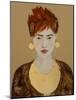 Korean Lady with Bronze Age Jewellery-Susan Adams-Mounted Giclee Print