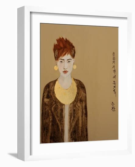 Korean Lady with Bronze Age Jewellery-Susan Adams-Framed Giclee Print