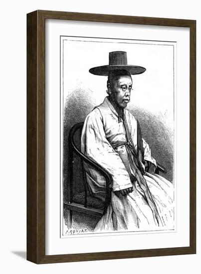 Korean Man, 19th Century-E Ronjat-Framed Giclee Print