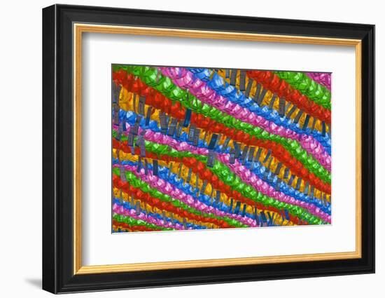 Korean Paper Lanterns-Jon Hicks-Framed Photographic Print