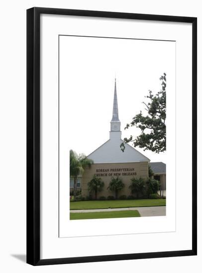 Korean Presbyterian Church of New Orleans.-null-Framed Giclee Print