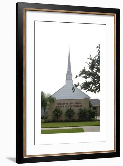 Korean Presbyterian Church of New Orleans.-null-Framed Giclee Print