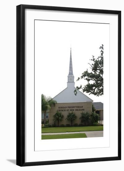 Korean Presbyterian Church of New Orleans.-null-Framed Giclee Print