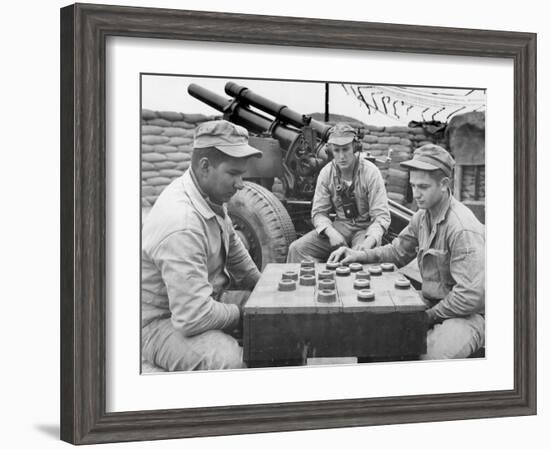 Korean War (1950-1953)-null-Framed Photographic Print