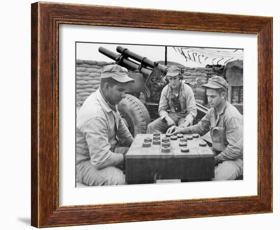 Korean War (1950-1953)-null-Framed Photographic Print