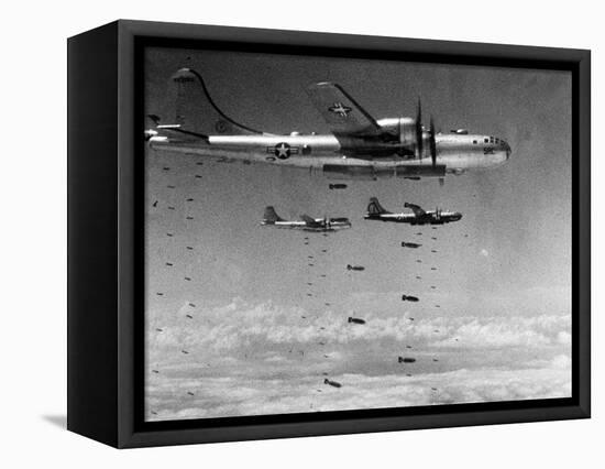 Korean War: B-29 Bombers-null-Framed Premier Image Canvas