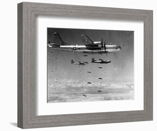 Korean War: B-29 Bombers-null-Framed Photographic Print