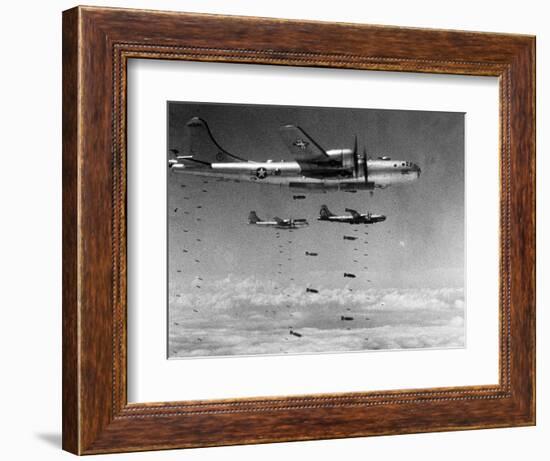 Korean War: B-29 Bombers-null-Framed Photographic Print