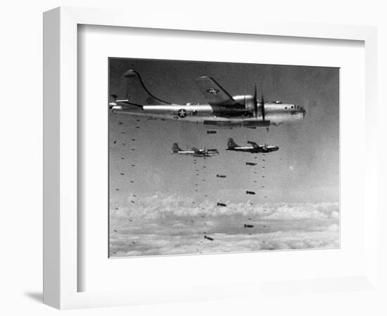 Korean War: B-29 Bombers-null-Framed Photographic Print