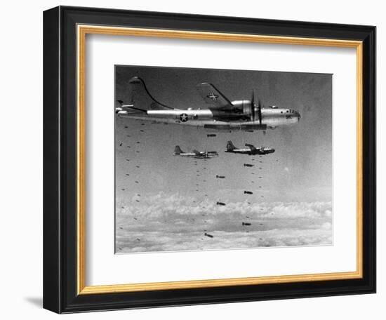 Korean War: B-29 Bombers-null-Framed Photographic Print