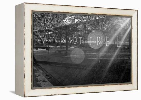 Korean War Memorial Washington DC-null-Framed Stretched Canvas