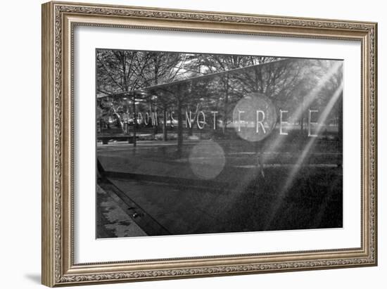 Korean War Memorial Washington DC-null-Framed Photo