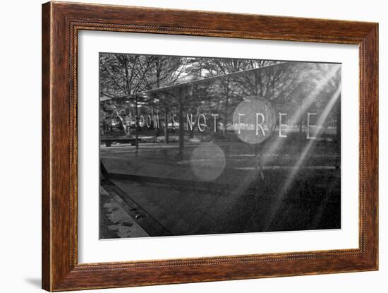 Korean War Memorial Washington DC-null-Framed Photo