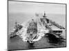 Korean War: Ship Refueling-null-Mounted Photographic Print