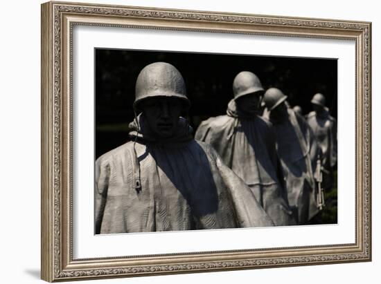 Korean War Veterans Memorial (1995). Washington D.C. United States-null-Framed Giclee Print