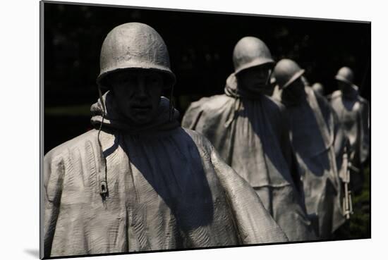 Korean War Veterans Memorial (1995). Washington D.C. United States-null-Mounted Giclee Print