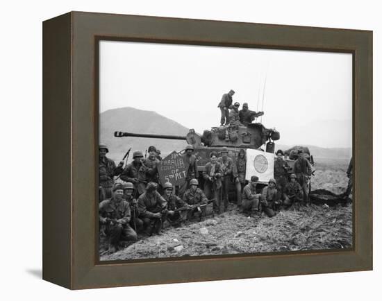 Korean War-Associated Press-Framed Premier Image Canvas